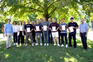 Apprenticeships and advanced training at Koehler: 2022 graduates receive their diplomas
