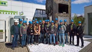 Koehler-Azubis zu Gast bei Sick und Herrenknecht