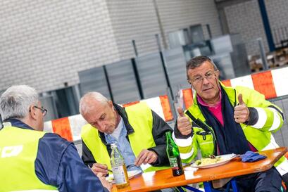 Gutes Essen steigert die Zufriedenheit