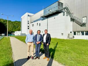 Thuringia’s State Secretary for Economic Affairs Suckert Visits Koehler Paper in Greiz
