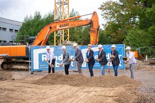 Groundbreaking ceremony to start construction of the Koehler Group innovation campus