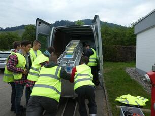 Koehler-Azubis erwerben Ausbildungsnachweis Ladungssicherung nach VDI 2700a