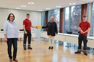 Apfelsaft für einen guten Zweck