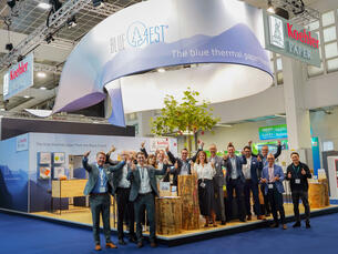 Erfolgreicher Messebesuch: Äpfel selbst etikettieren mit Blue4est® Pro