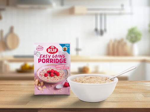 RUF Lebensmittelwerk KG Chooses Barrier Paper for Its Porridge Packaging 