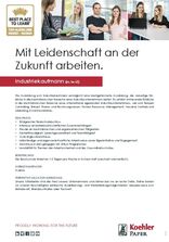AUSBILDUNG ZUM INDUSTRIEKAUFMANN (M/W/D)