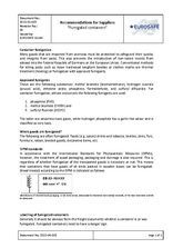 Recommendations for Suppliers "Fumigated containers"
