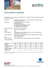 Data sheet FILE BOARD ECONOMY