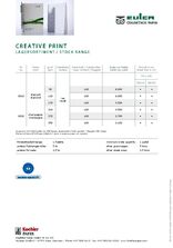 Stock Range creative print