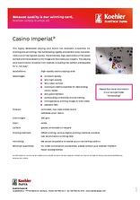 Data Sheet Playing Card Board Casino Imperial