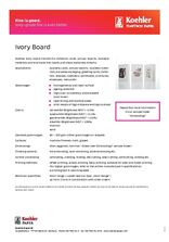 Data sheet Ivory Board