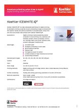 Data sheet Koehler Icewhite IQ®