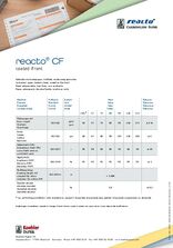 Technical Data Sheet reacto(R) CF