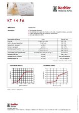 Ficha Técnica KT 44 FA