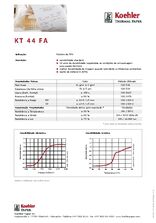 Ficha Técnica KT 44 FA