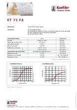 Ficha Técnica KT 75 FA