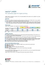 reacto® Laser Handout
