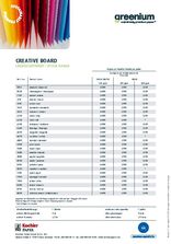 Lagersortiment Kreativkarton