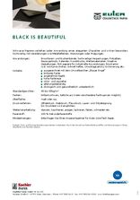 Datenblatt Schwarze Papiere