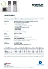 Datenblatt creative print