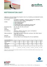 Datenblatt Hefterkarton Unit