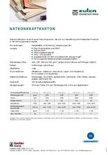 Datenblatt Natronkraftkarton