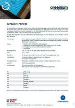 Datenblatt Geprägte Papiere