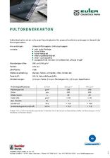Datenblatt Pultordnerkarton