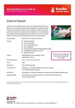 Datenblatt Casino Classic