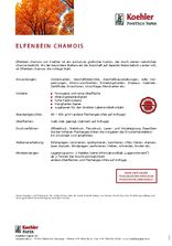 Datenblatt Elfenbeinkarton Chamois