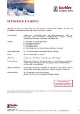 Datenblatt Elfenbeinkarton Eisweiß