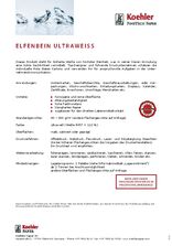 Datenblatt Elfenbeinkarton Ultraweiß