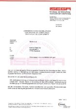 ISEGA-Zertifikat Chromopapier bis 240 g/m² 