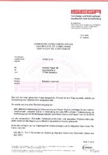 ISEGA-Zertifikat Elfenbein chamois