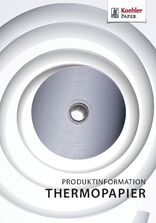Produktinformationen Thermopapier