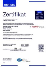 DIN EN ISO 45001:2018 Holding