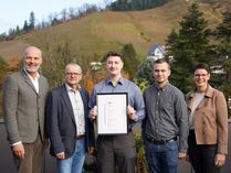 Simon Pfeifer von der Koehler-Gruppe ist Bundesbester Papiertechnologe